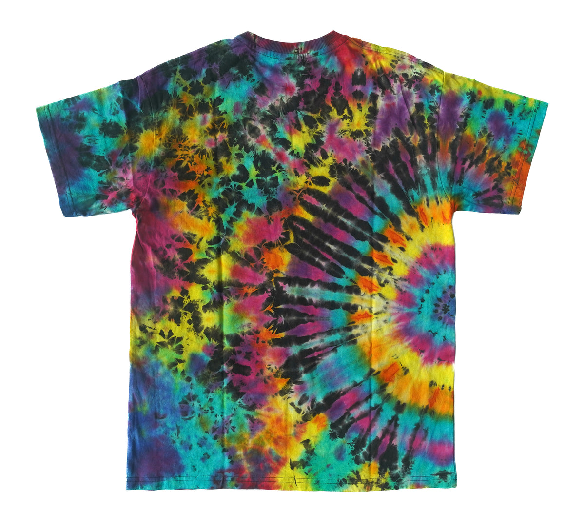 Hand-Dyed Tie Dye T-Shirt, Size L (OCL14)