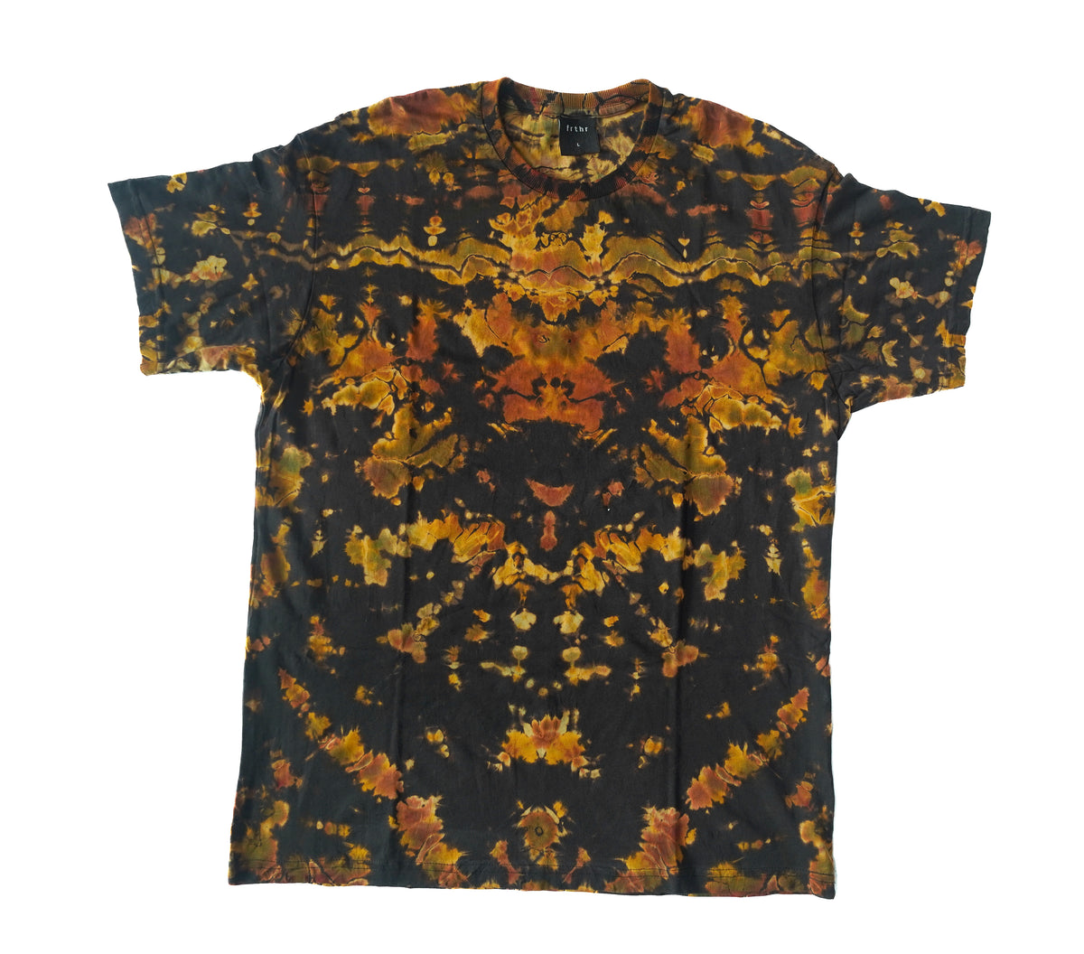 Hand-Dyed Tie Dye T-Shirt, Size L (OCL12)