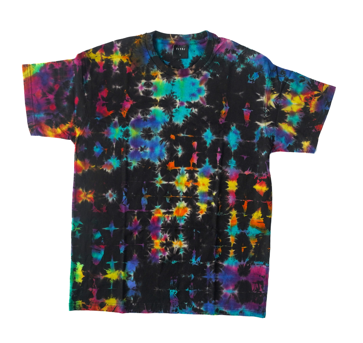 Hand-Dyed Tie Dye T-Shirt, Size L (OCL10)