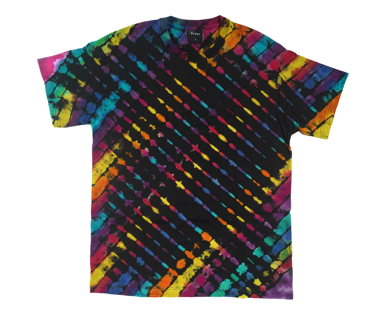 Hand-Dyed Tie Dye T-Shirt, Size L (OCL09)