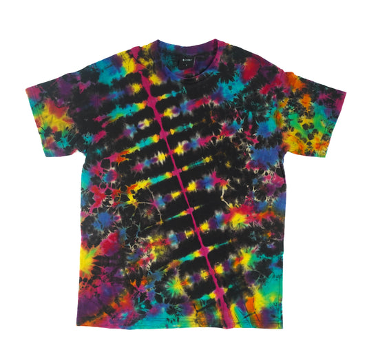 Hand-Dyed Tie Dye T-Shirt, Size L (OCL08)