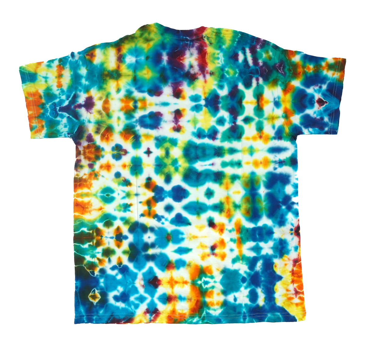 Hand-Dyed Tie Dye T-Shirt, Size L (OCL07)