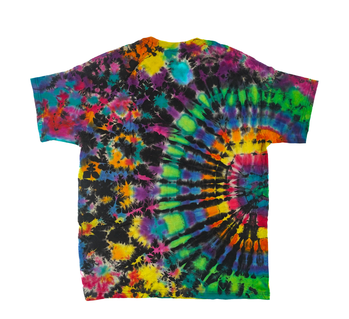 Hand-Dyed Tie Dye T-Shirt, Size L (OCL06)