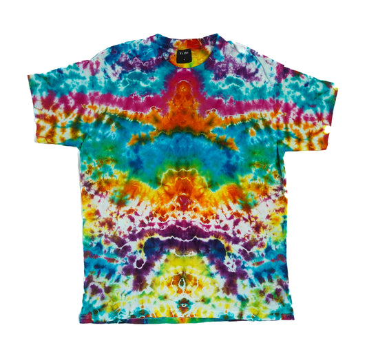 Hand-Dyed Tie Dye T-Shirt, Size L (OCL05)