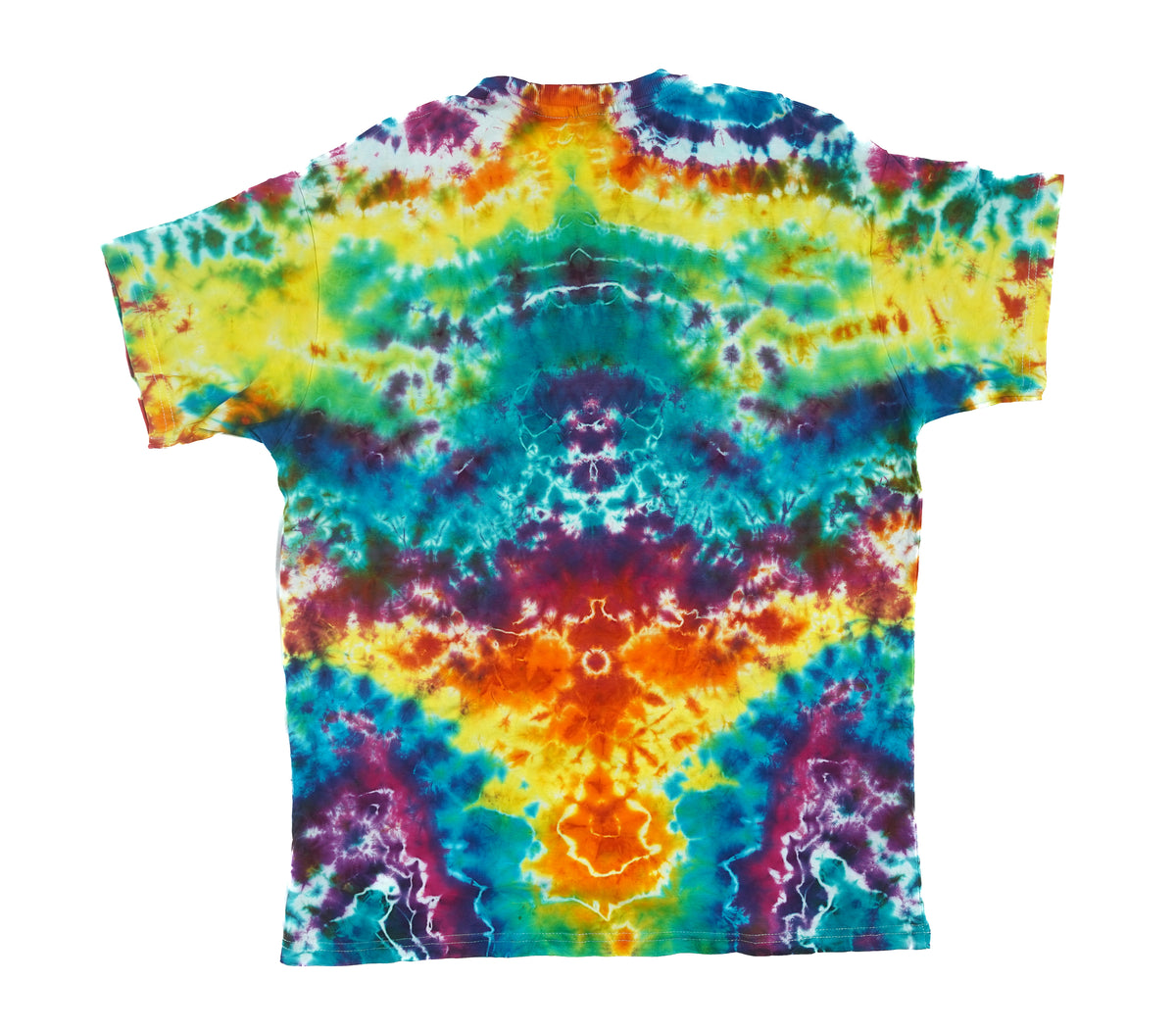 Hand-Dyed Tie Dye T-Shirt, Size L (OCL05)