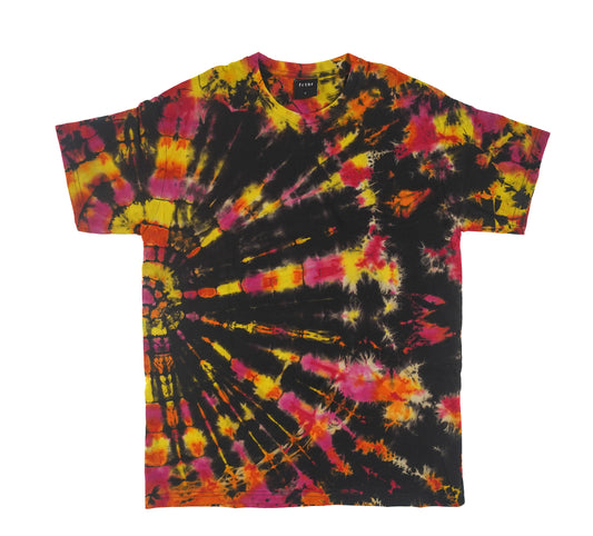 Hand-Dyed Tie Dye T-Shirt, Size L (OCL04)