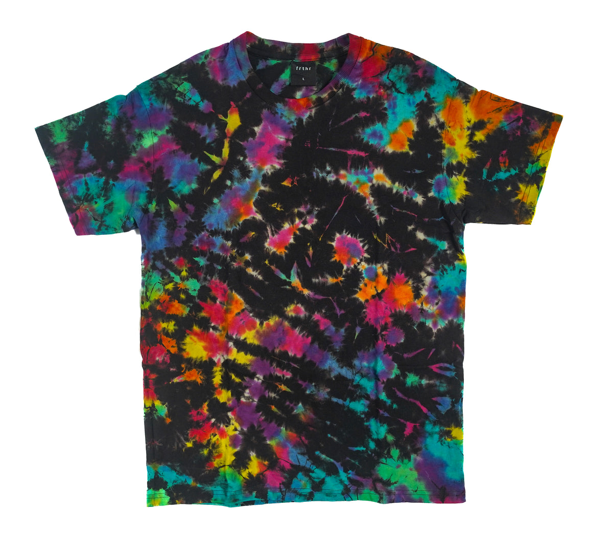 Hand-Dyed Tie Dye T-Shirt, Size L (OCL03)