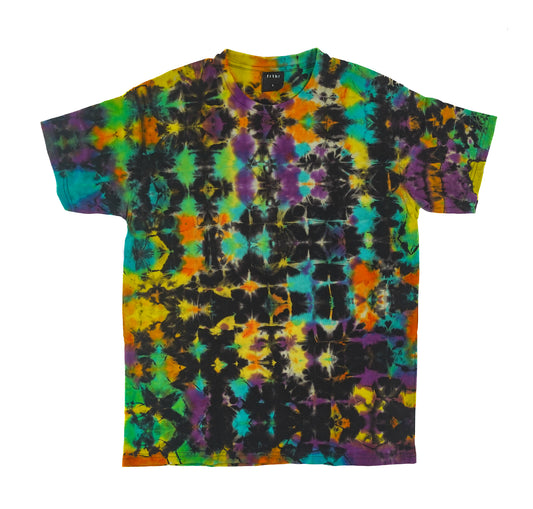 Hand-Dyed Tie Dye T-Shirt, Size L (OCL02)
