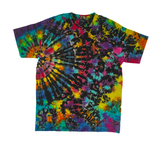 Hand-Dyed Tie Dye T-Shirt, Size L (OCL01)
