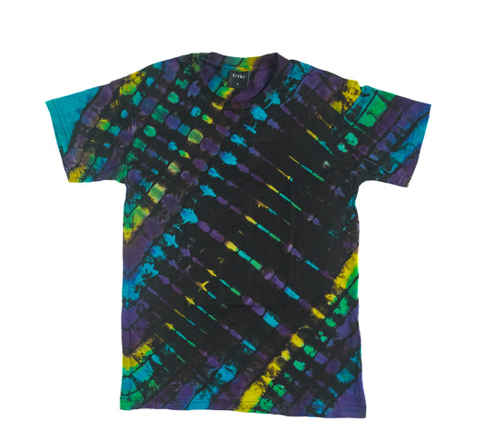 Hand-Dyed Tie Dye T-Shirt, Size S (OCS01)