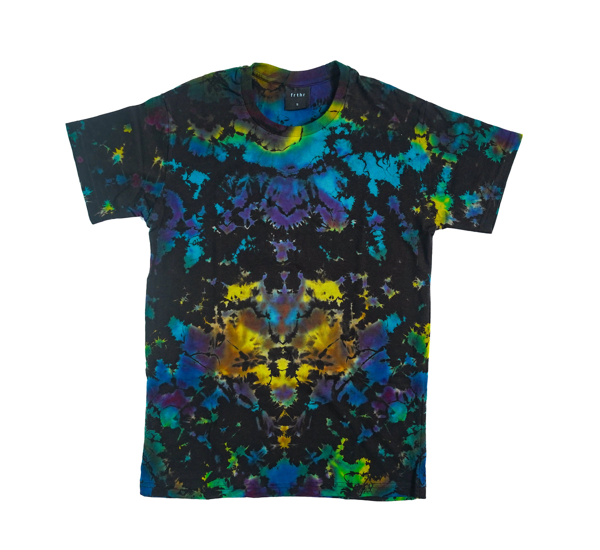 Hand-Dyed Tie Dye T-Shirt, Size S (OCS11)