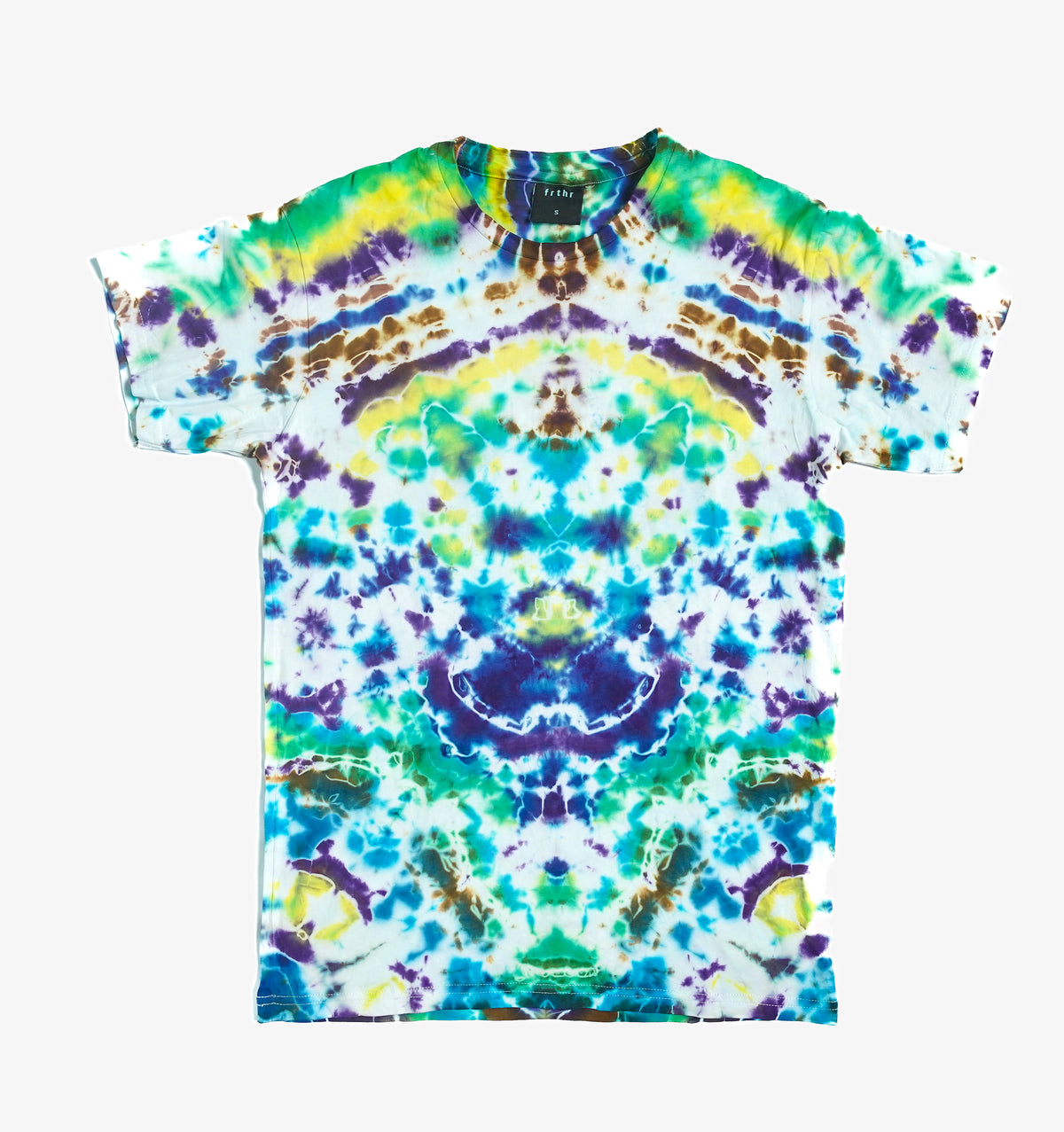 Hand-Dyed Tie Dye T-Shirt, Size S (OCS09)