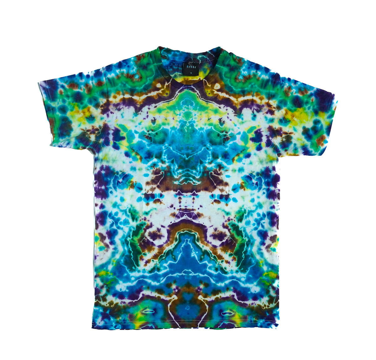 Hand-Dyed Tie Dye T-Shirt, Size S (OCS08)
