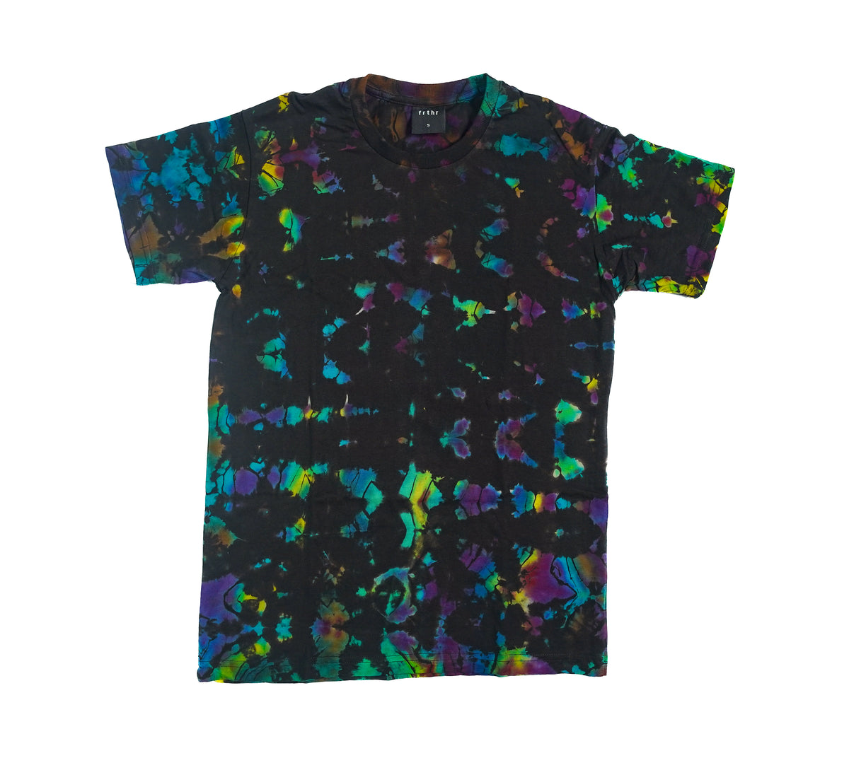 Hand-Dyed Tie Dye T-Shirt, Size S (OCS07)