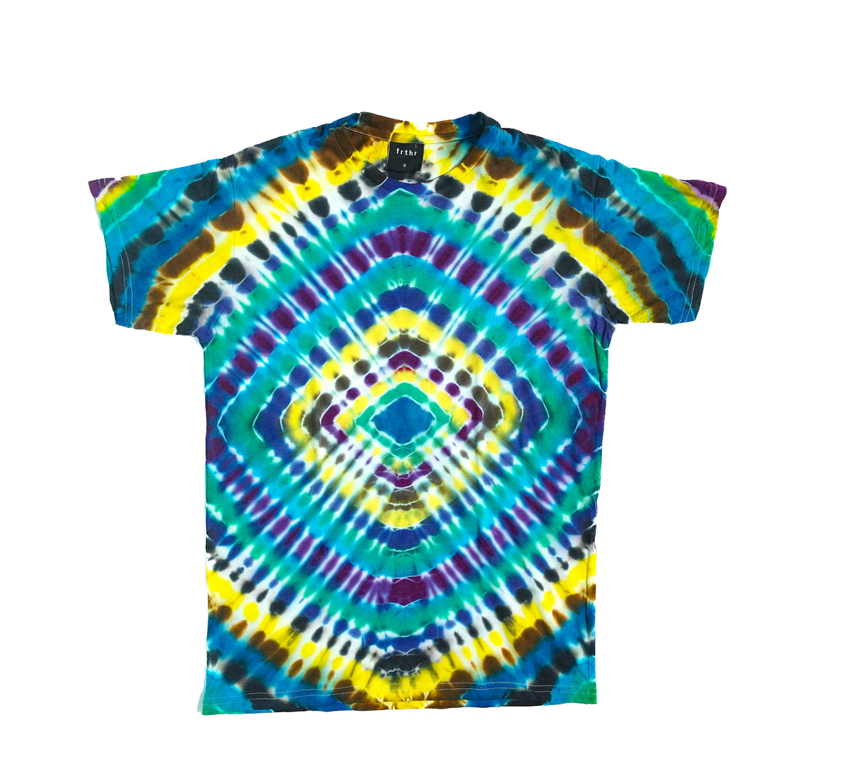 Hand-Dyed Tie Dye T-Shirt, Size S (OCS06)