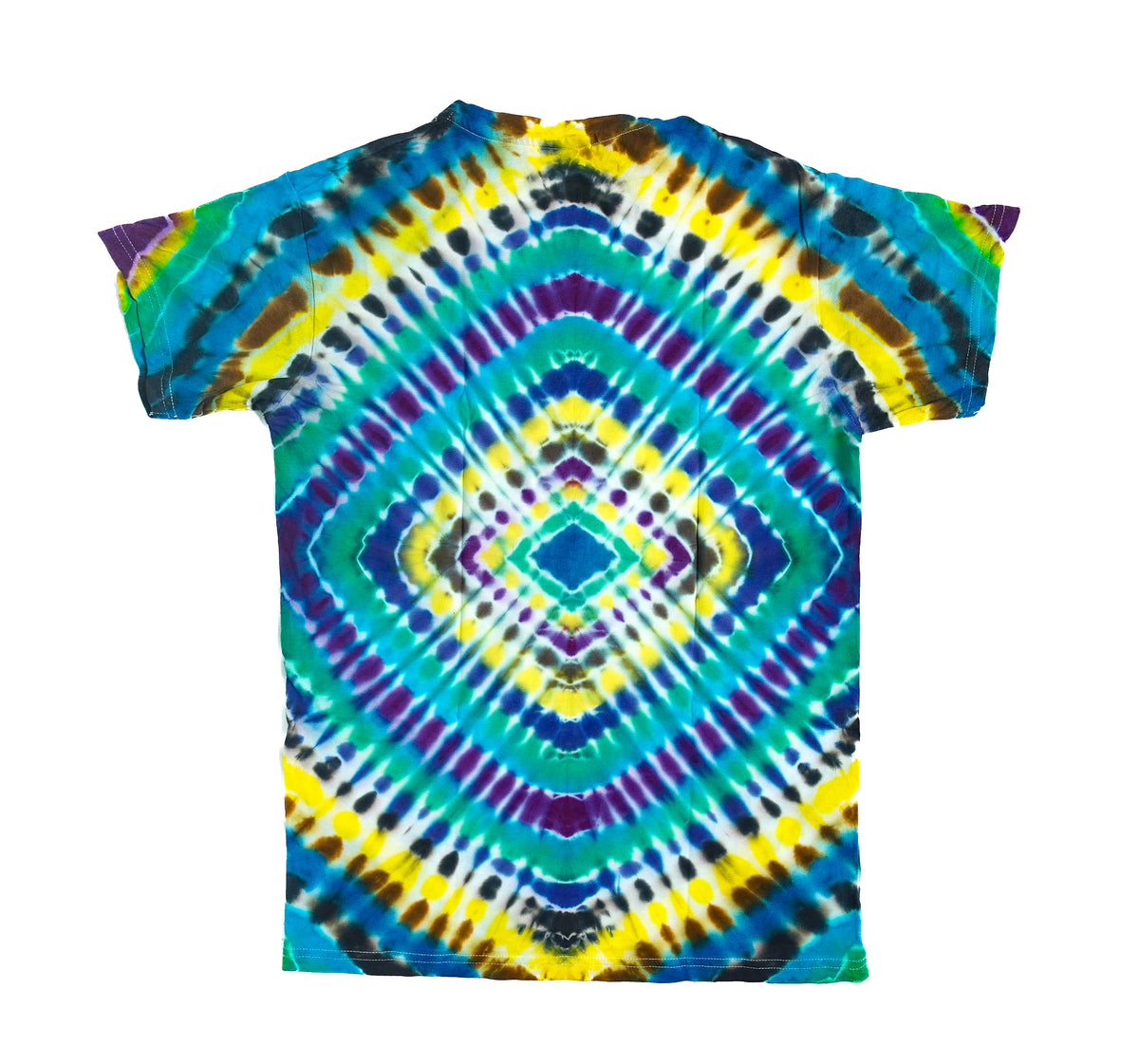 Hand-Dyed Tie Dye T-Shirt, Size S (OCS06)