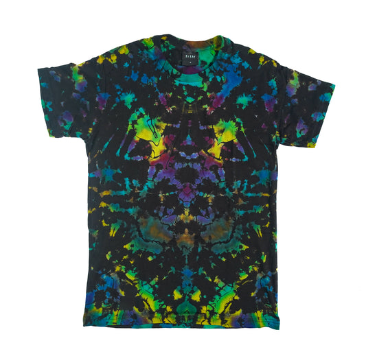 Hand-Dyed Tie Dye T-Shirt, Size S (OCS04)