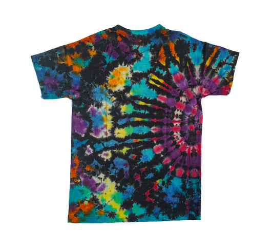 Hand-Dyed Tie Dye T-Shirt, Size M (OC05)