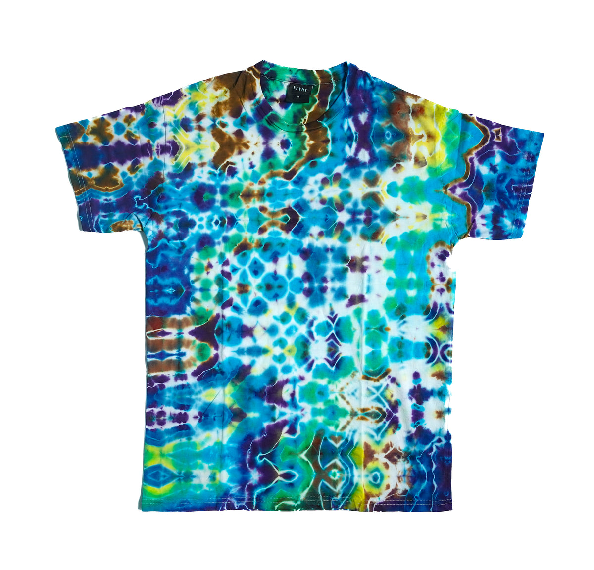 Hand-Dyed Tie Dye T-Shirt, Size M (OC01)