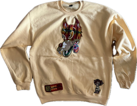 Wolf Crewneck, Size L
