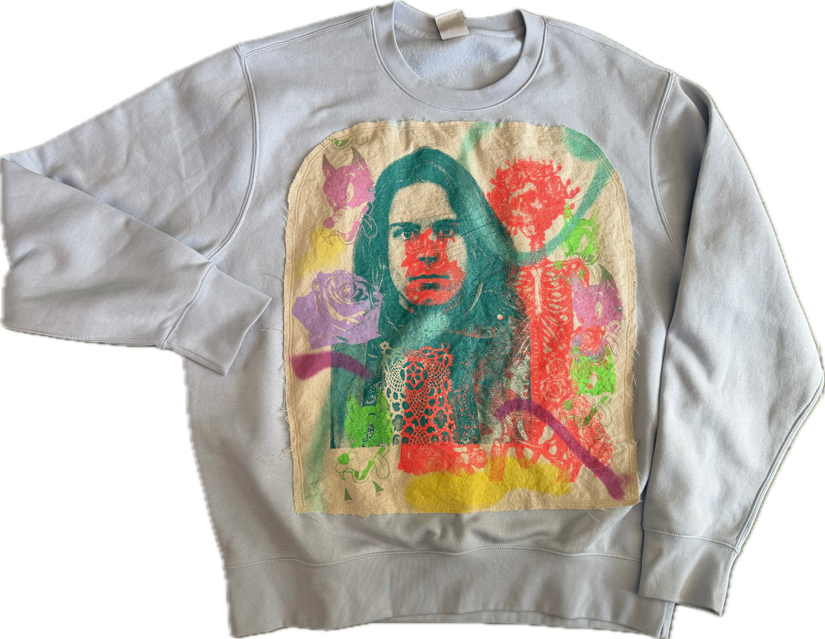 Bob Weir Screen-Printed One-of-One Crewneck