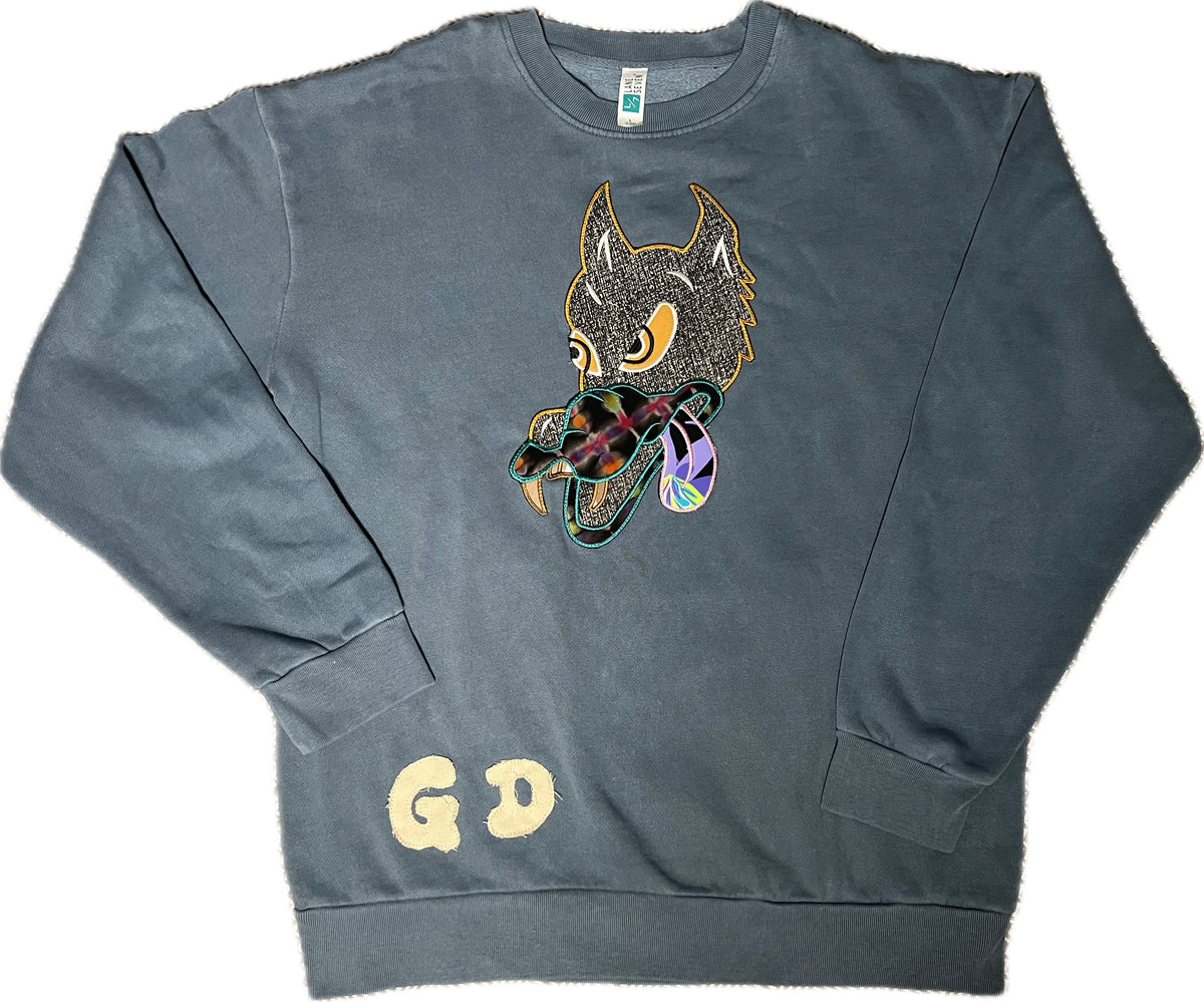 Wolf Crewneck, Size L (A6)