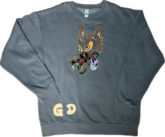 Wolf Crewneck, Size L (A6)