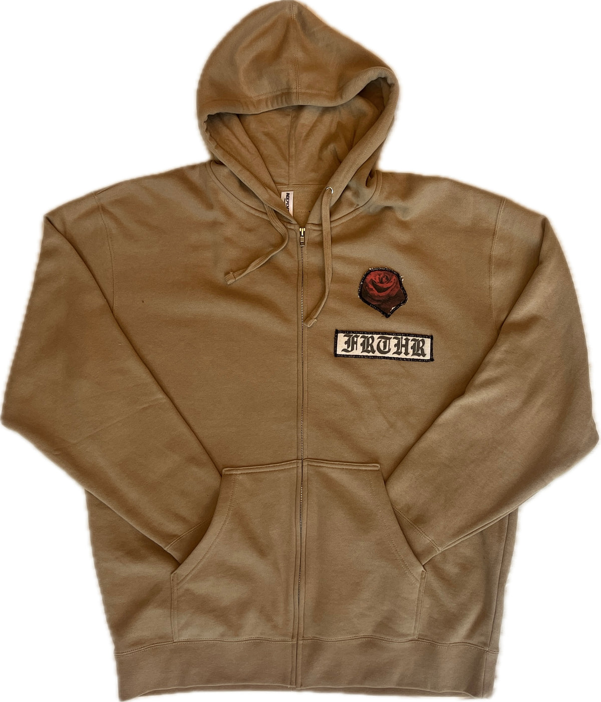 Zip-Up Hoodie with Jerry Appliqué and Further Patches