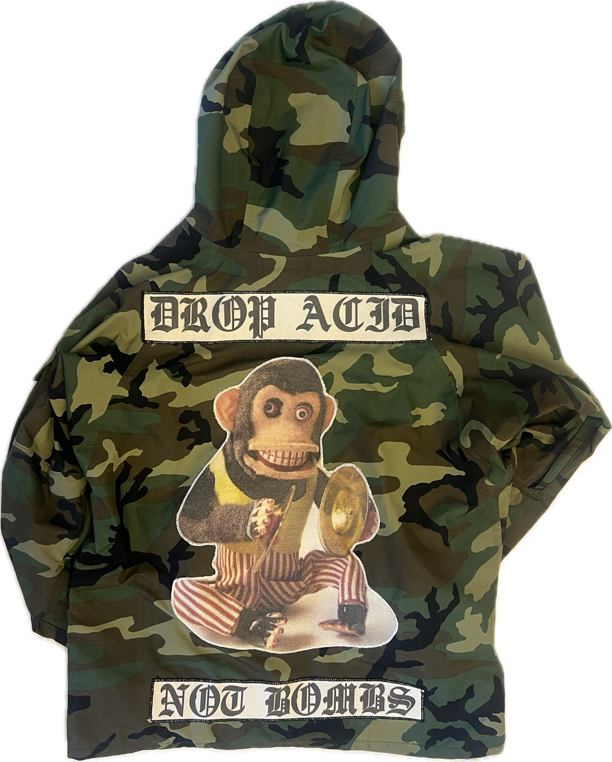 Further Camo Toy Monkey Jacket, Size XL