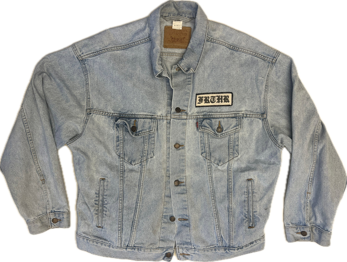 Vintage Levi’s American Beauty Jacket with Patches, Size XL