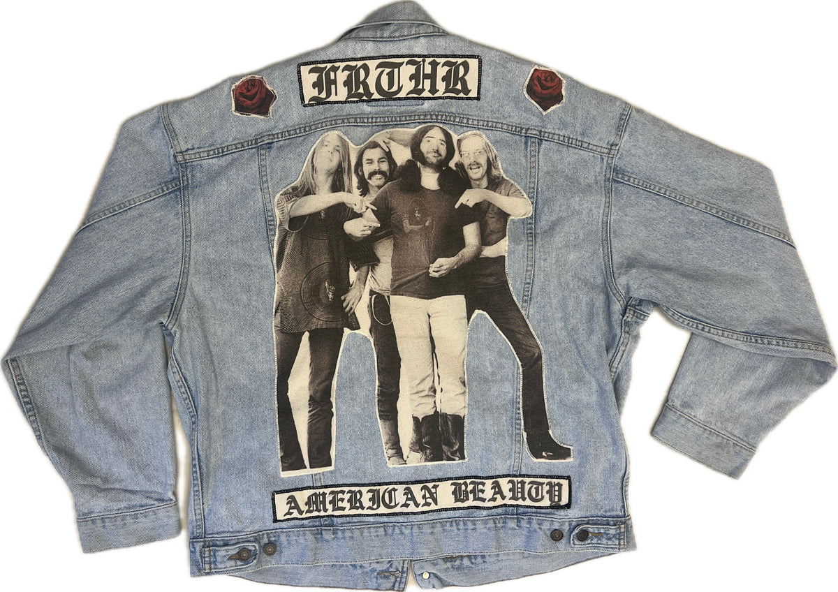 Vintage Levi’s American Beauty Jacket with Patches, Size XL