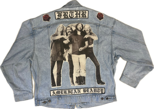 Vintage Levi’s American Beauty Jacket with Patches, Size XL