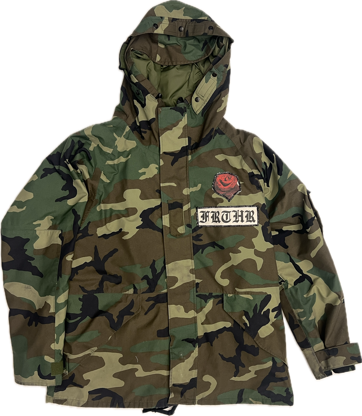 Further Camo Toy Monkey Jacket, Size XL