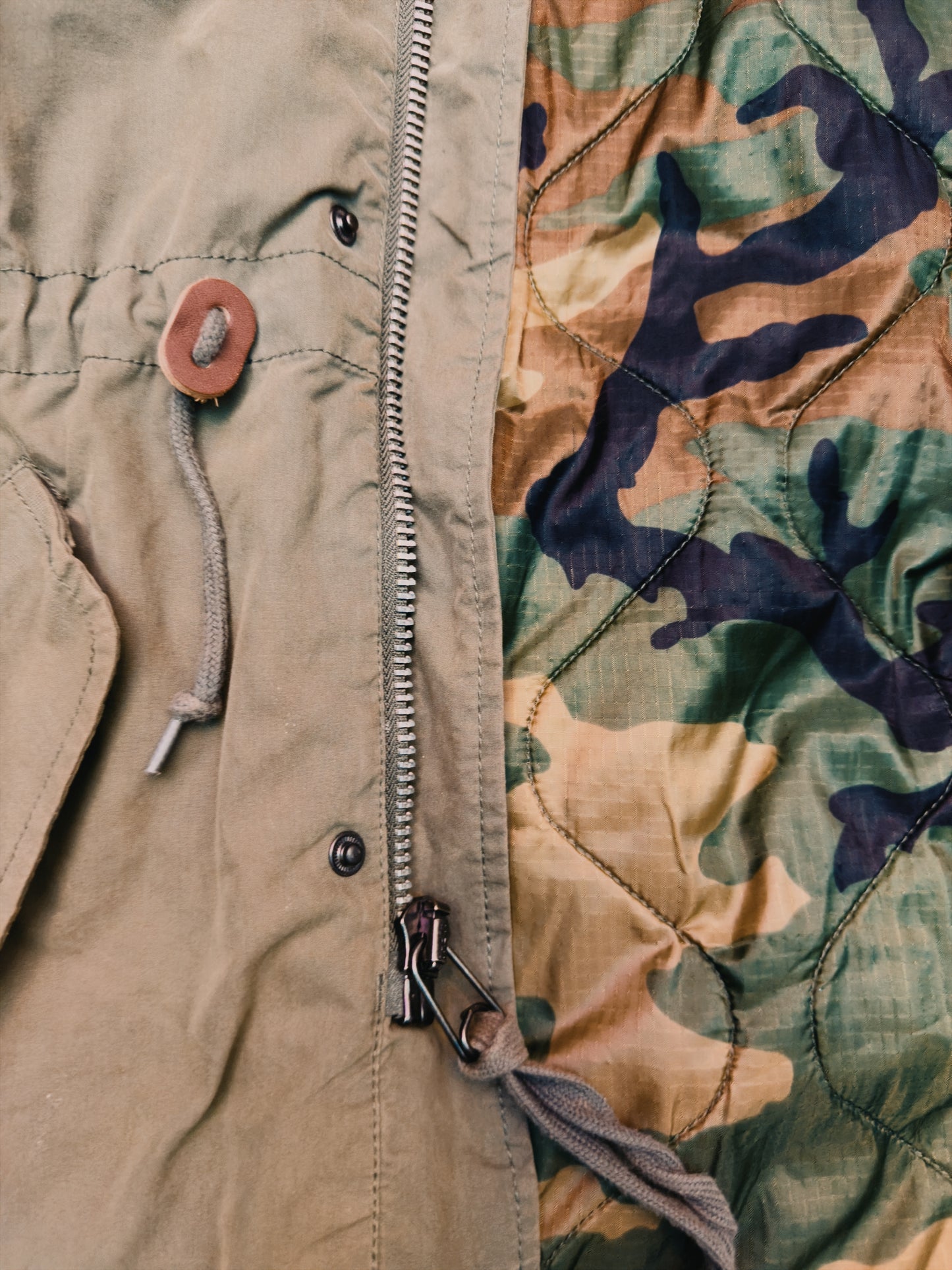 Alpha Industries Parka with Further Patches, Size L Regular